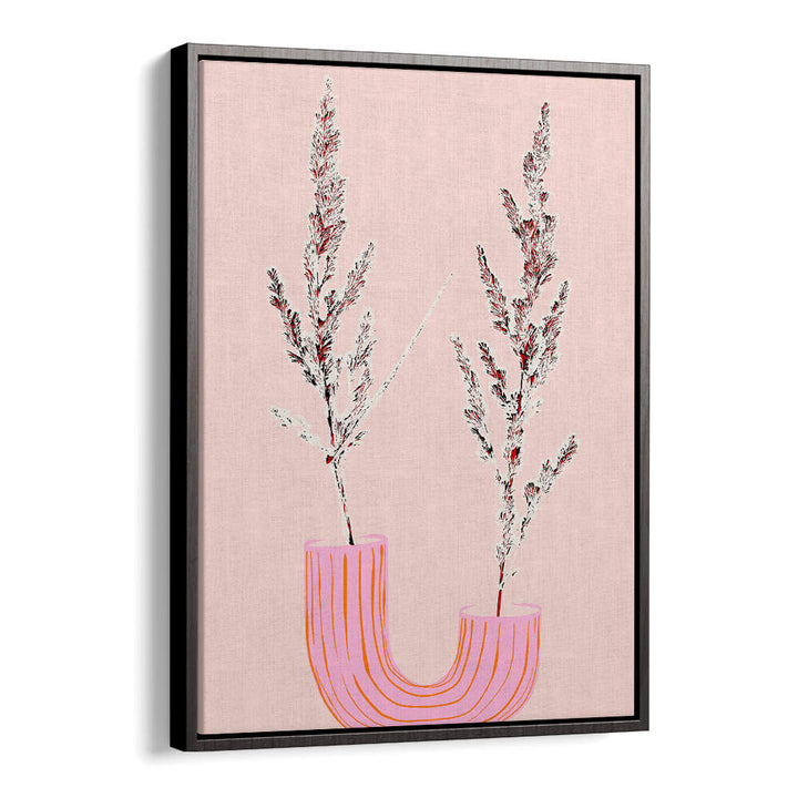 Vibrant PLANT BASED HAPPINESS, FLORAL FLOWER PAINTINGS showcasing nature's beauty in a stylish frame. Perfect for any space.