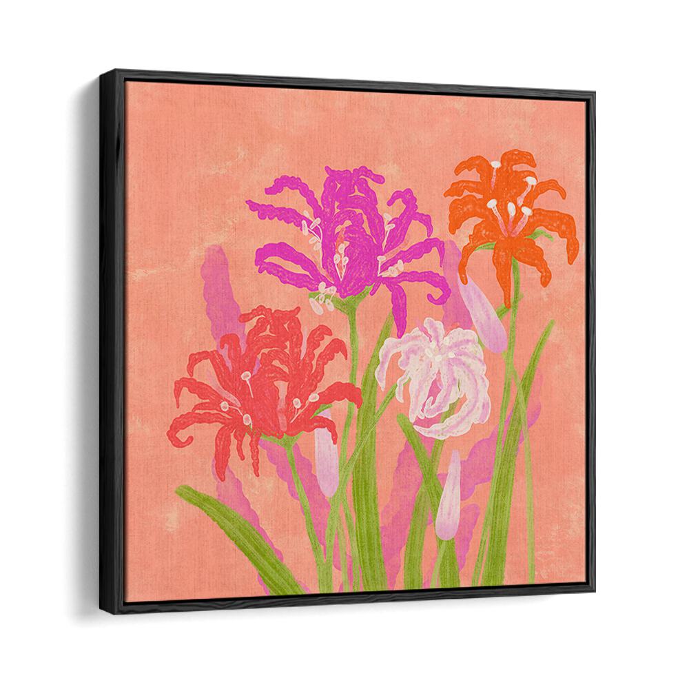 Bright and elegant RADIANT NERINES FLOWERS, FLORAL FLOWER PAINTINGS enhance any decor with vibrant colors and details.