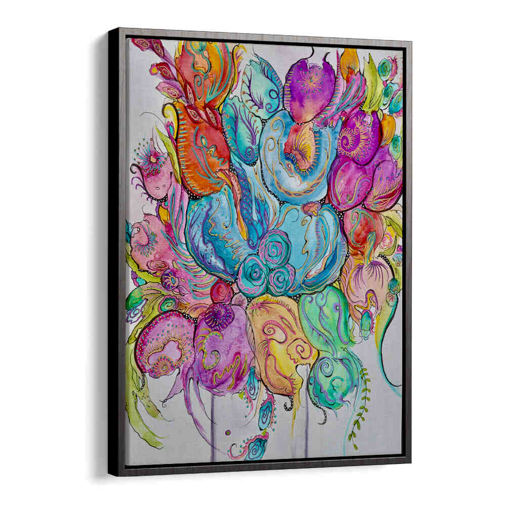 Vibrant FORCES OF NATURE, FLORAL FLOWER PAINTINGS bring beauty and elegance to your living space.