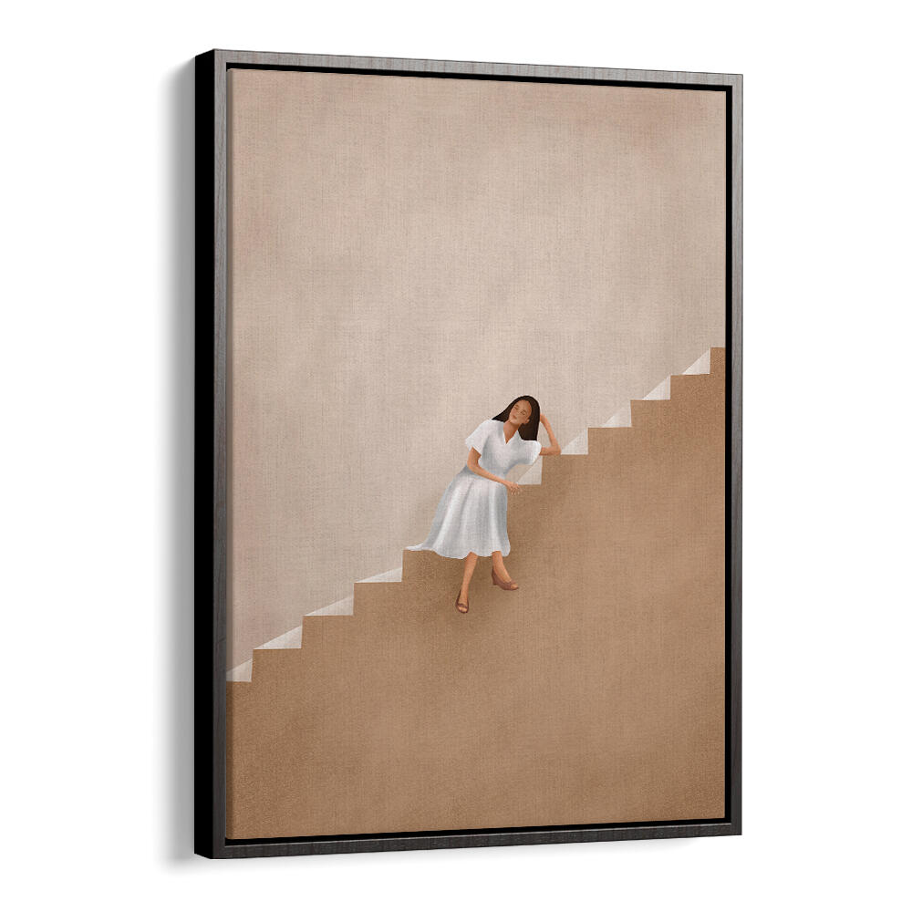 STAIRWAY TO DREAMS , BOHO ART PAINTINGS