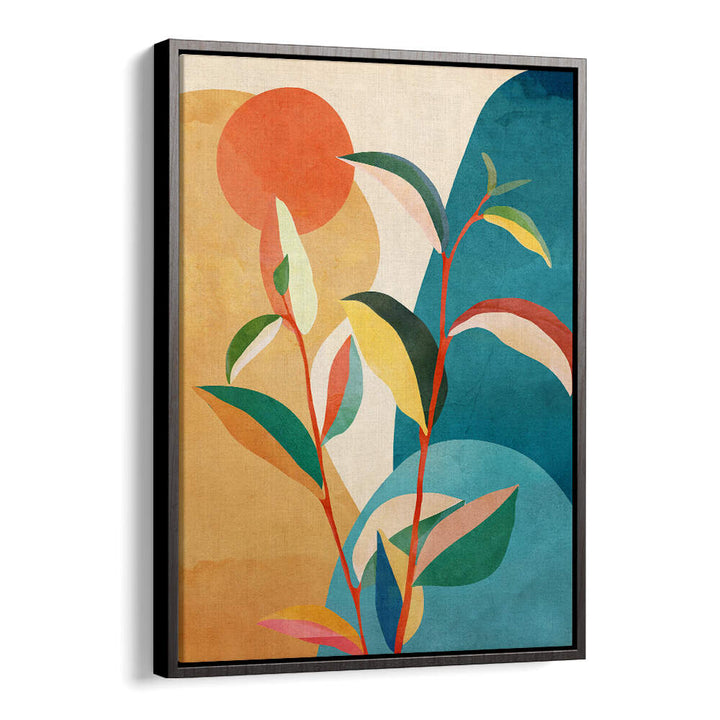 SUNLIT FLORA VISTA , BOHO ART PAINTINGS