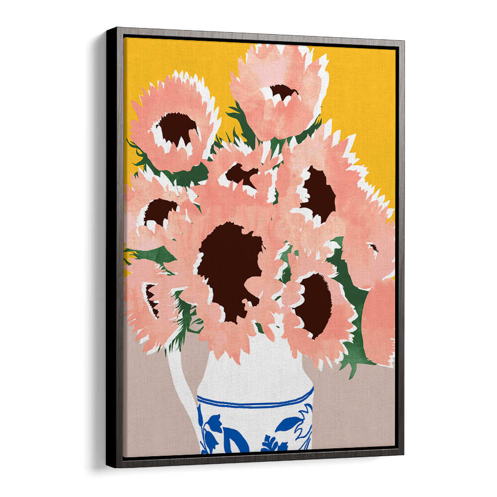 SUNSHINE ON A CLOUDY DAY , FLORAL FLOWER PAINTINGS