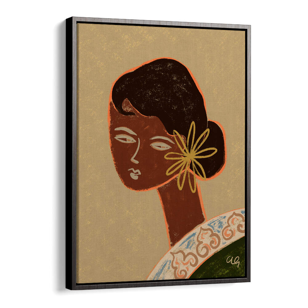 THE GREEN LADY, PORTRAITS & FIGURATIVE ILLUSTRATIONS