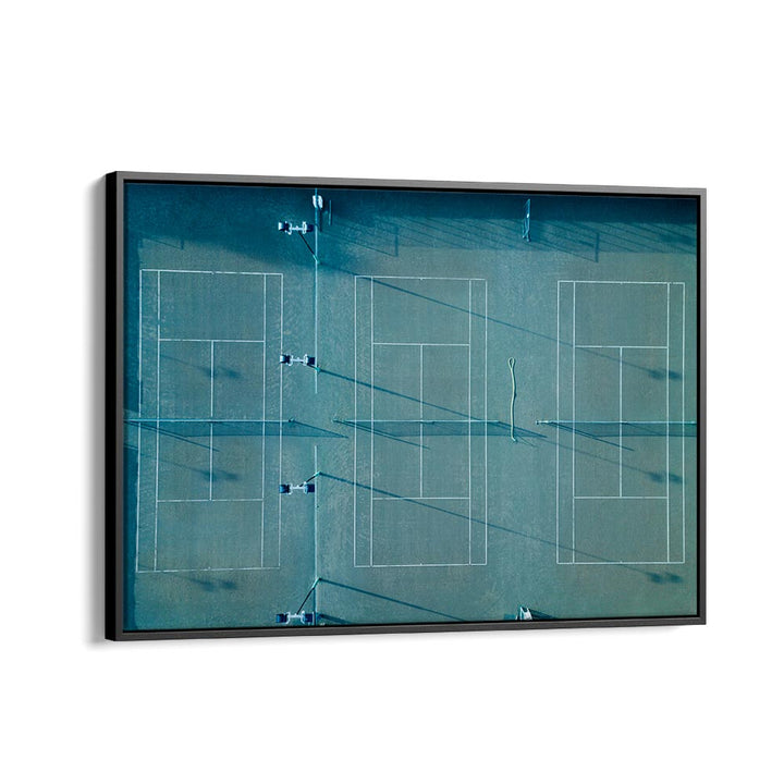 TENNIS COURT GEEN I , PHOTOGRAPHY PRINTS