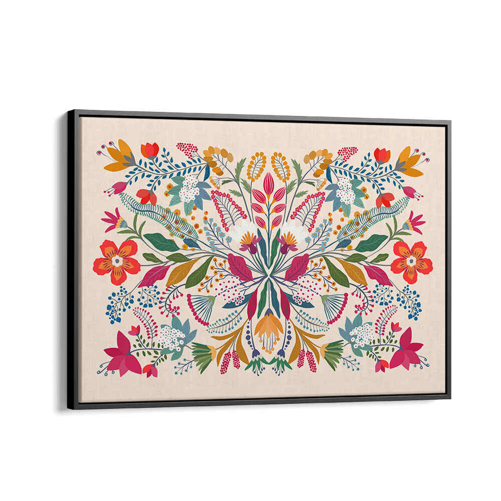 FRIDA'S GARDEN , FLORAL FLOWER PAINTINGS