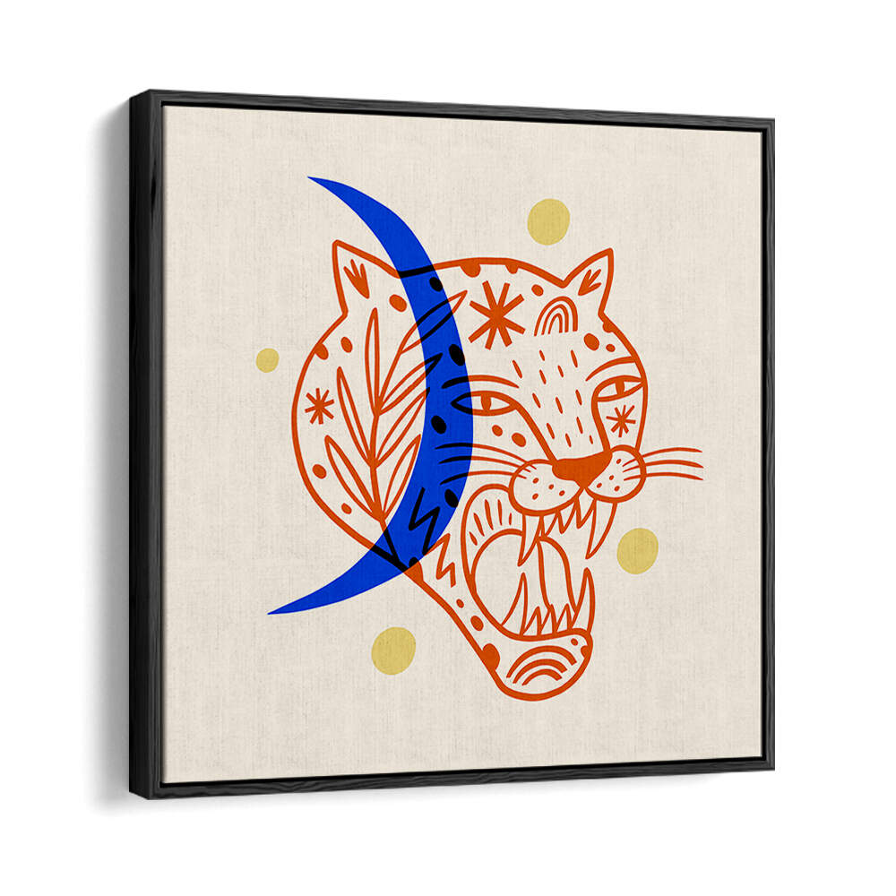 BOHO TIGER II , BOHO ART PAINTINGS