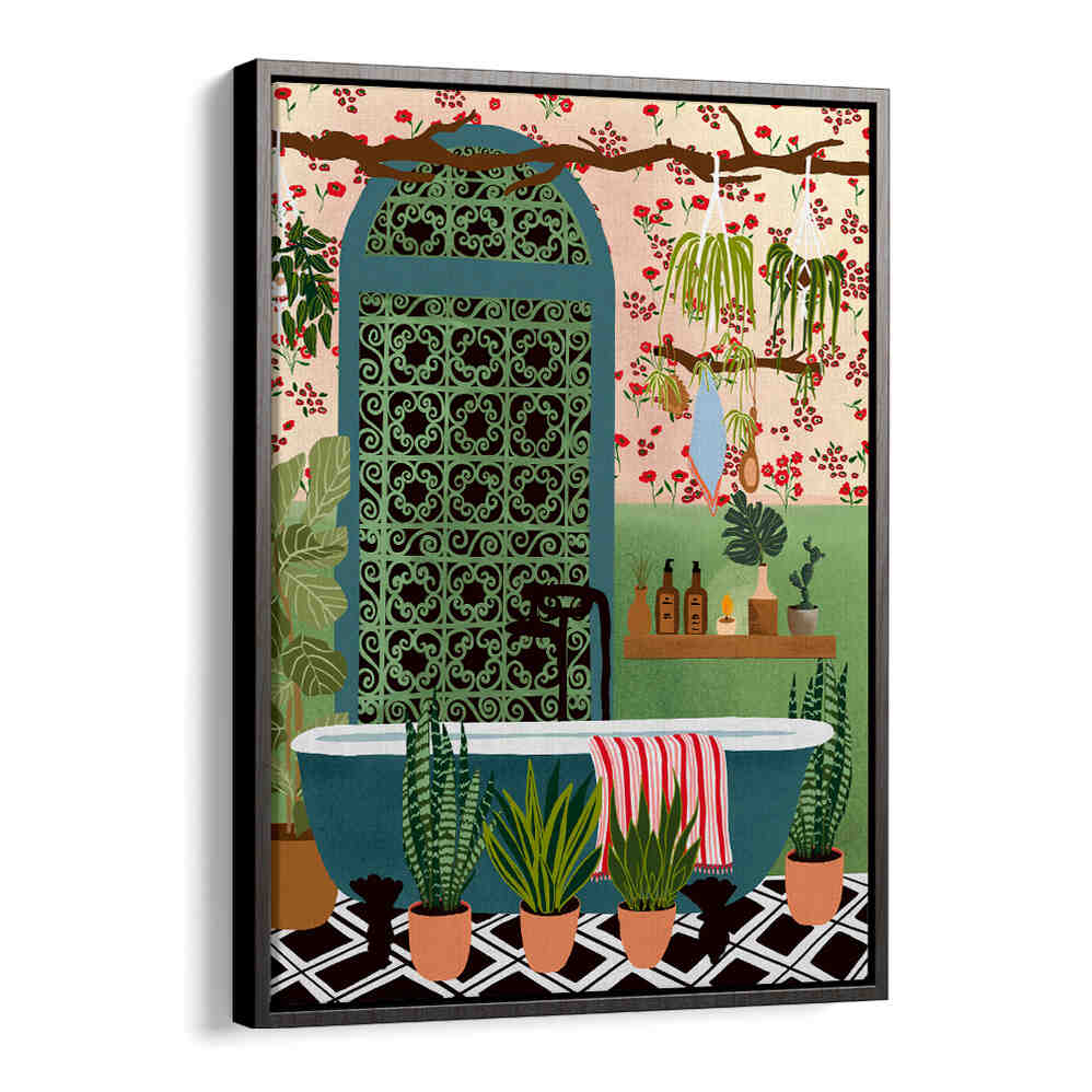 NIGHT BAT , BOHO ART PAINTINGS