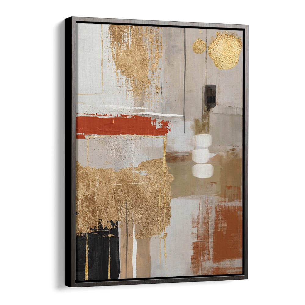 TERRACOTTA CHAOS II , BOHO ART PAINTINGS