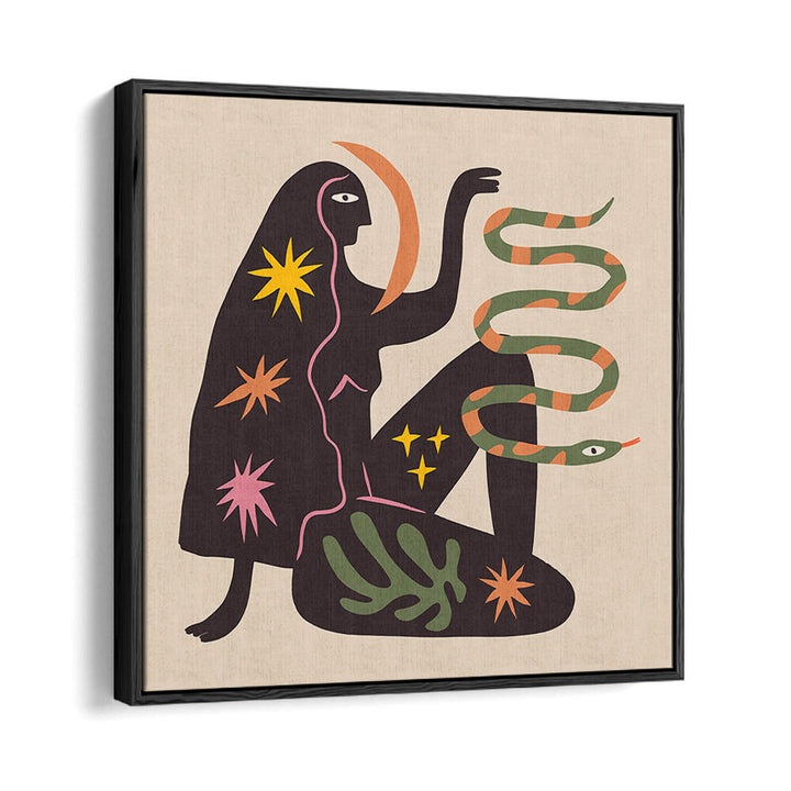 THE SPIRIT SERIES XXI , BOHO ART PAINTINGS