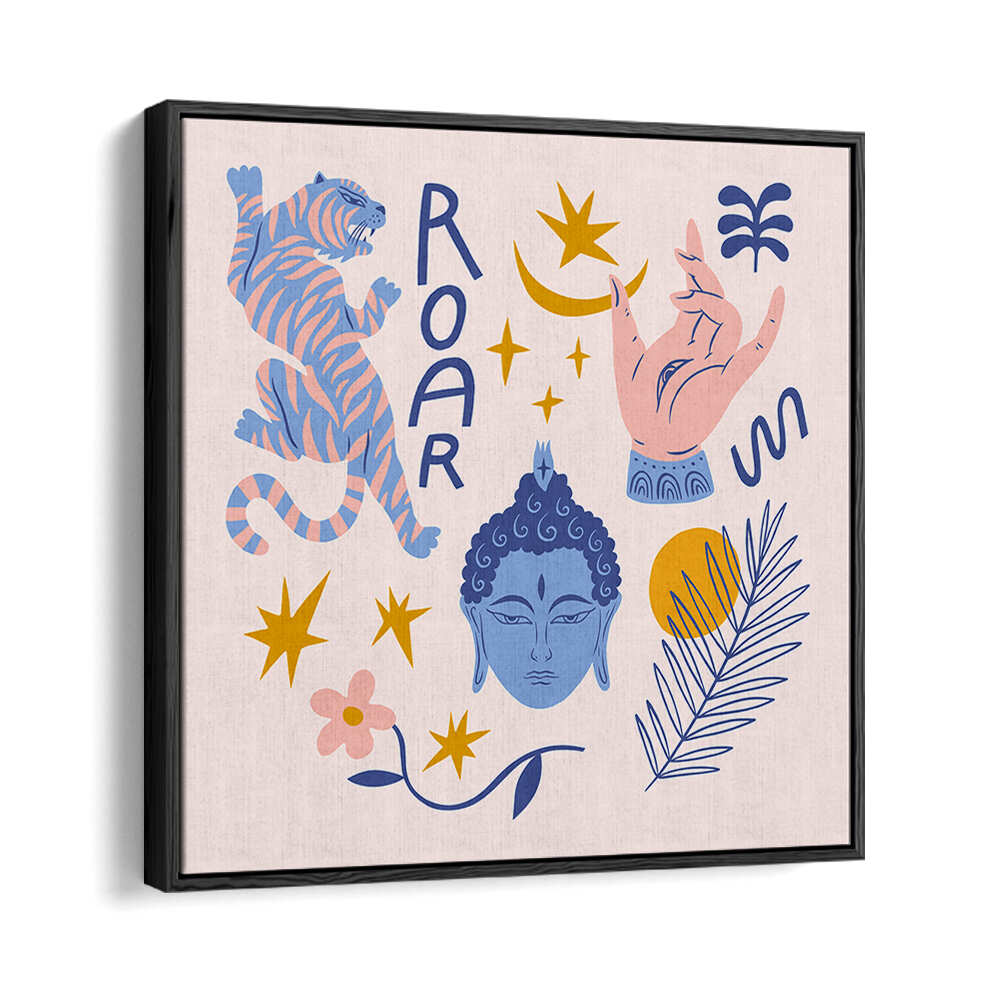 THE SPIRIT SERIES I , BOHO ART PAINTINGS