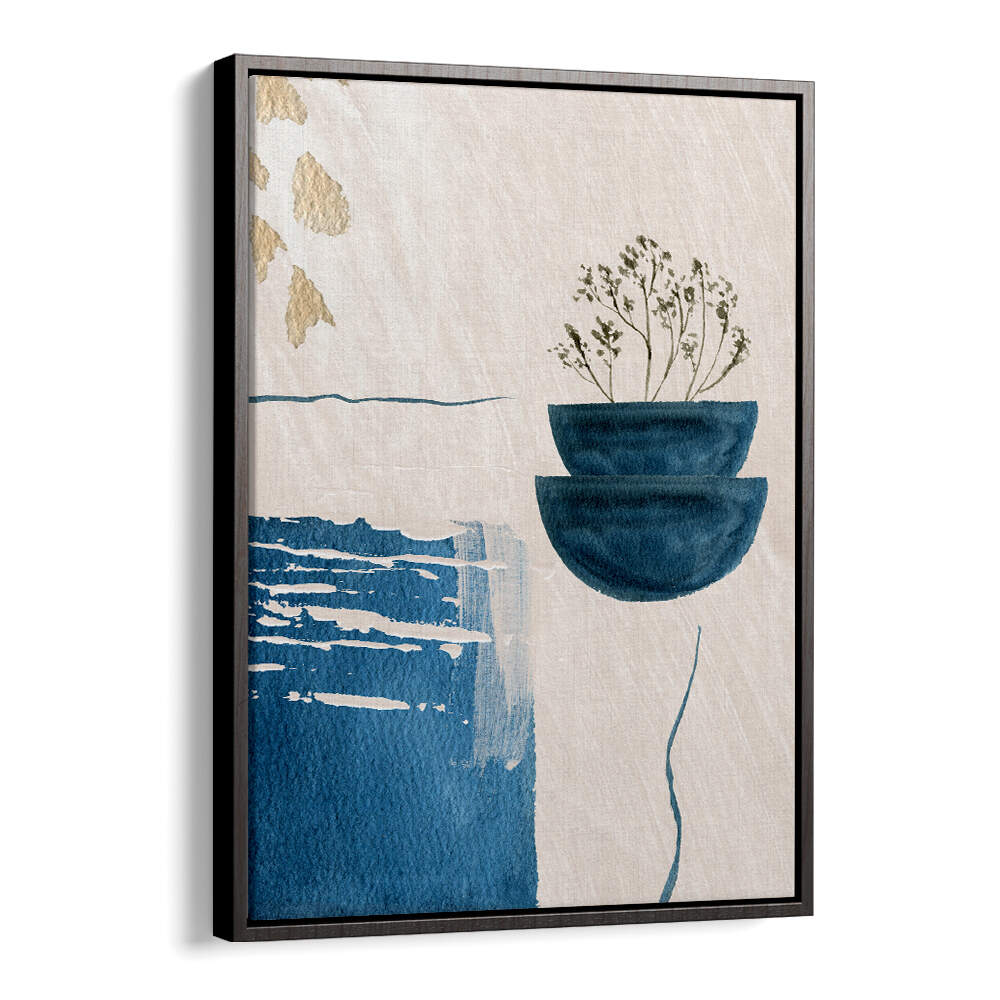 CALM BLUES I , BOHO ART PAINTINGS