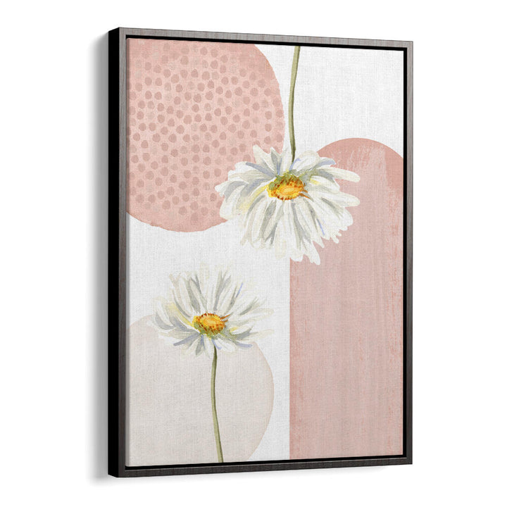 DAISY PINKS III , BOHO ART PAINTINGS