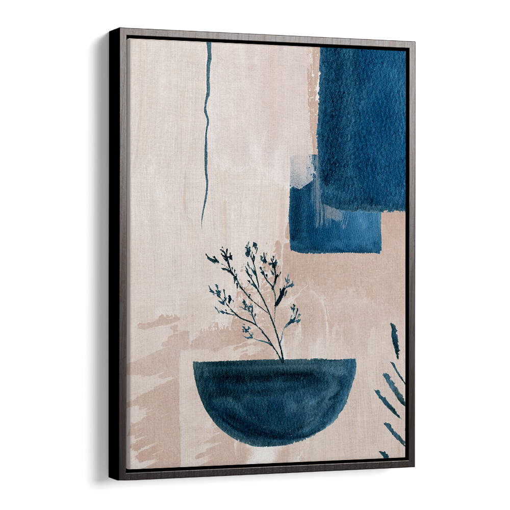 CALM BLUES III , BOHO ART PAINTINGS