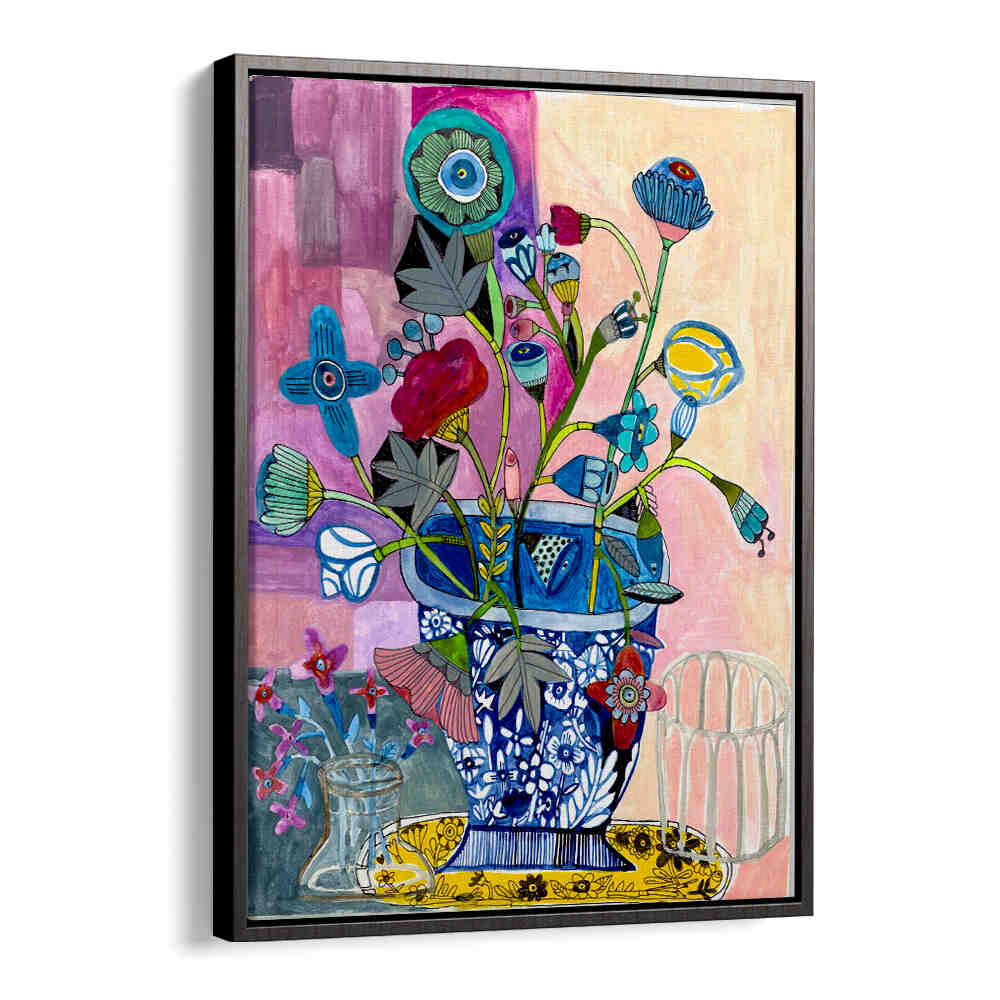 50SHADES OF PURPLE , FLORAL FLOWER PAINTINGS