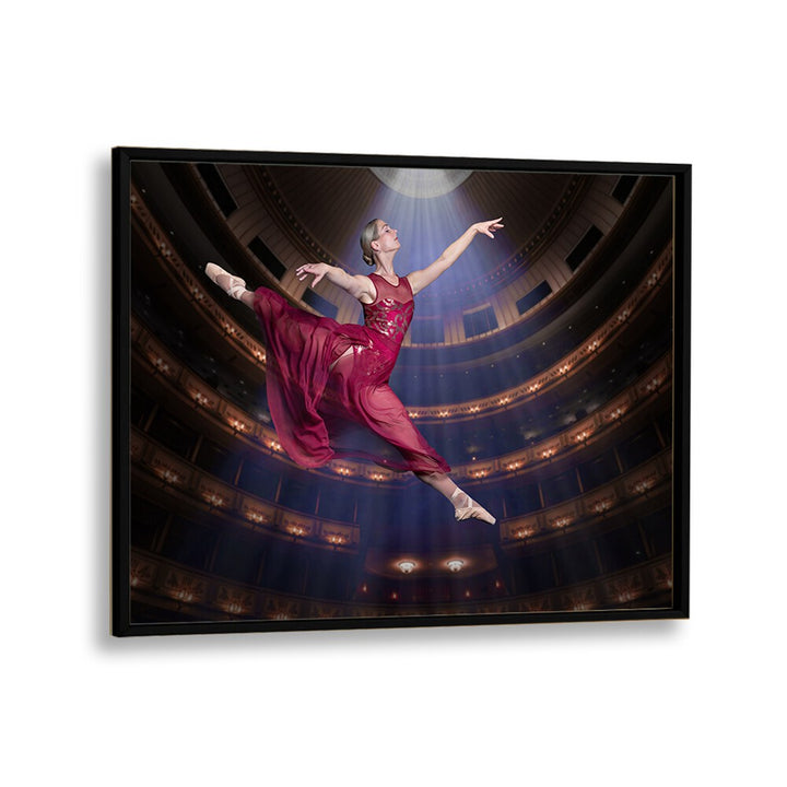 Ballerina Rouge captured in a stunning photography print, showcasing elegance and grace in dance. Perfect for art lovers.