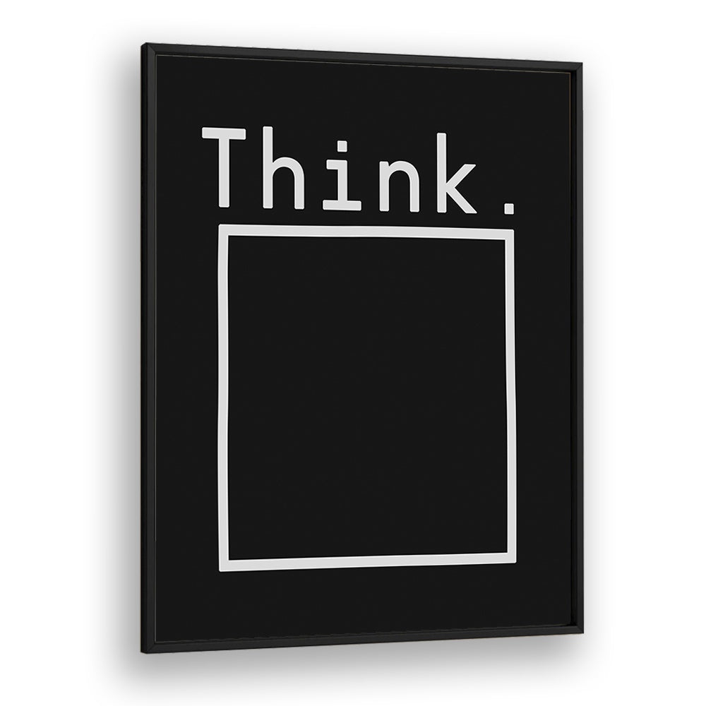 Transform your space with the OUTSIDE THE BOX, QUOTES typography poster, inspiring creativity and innovation.