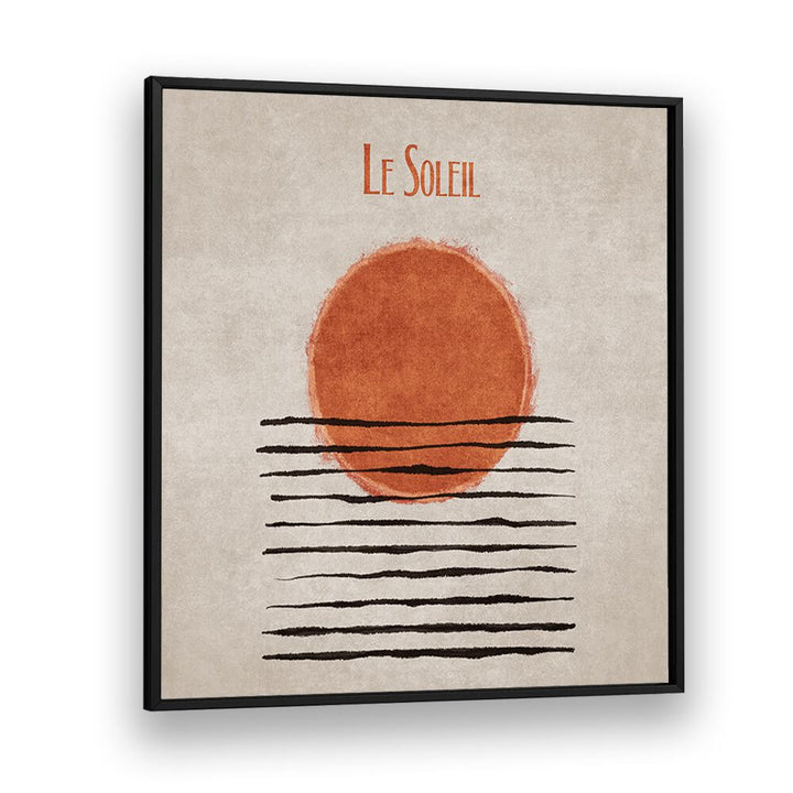 Striking LE SOLEIL, BOHO ART PAINTINGS by Emel Tunaboylu, enhancing your space with vibrant colors and texture.