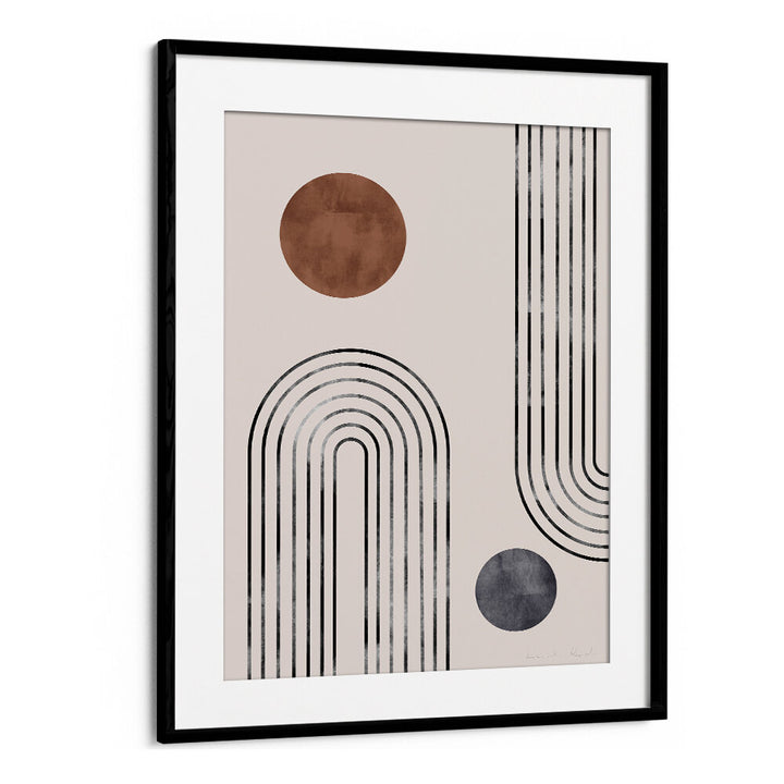 Stylish ARCHS AND BUDS, BOHO ART PAINTINGS featuring abstract shapes, perfect for modern home décor.