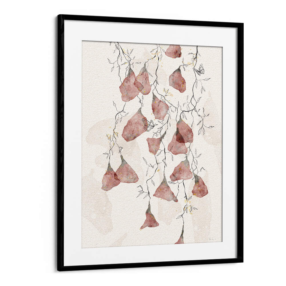 BUTTERFLY KISSES , FLORAL FLOWER PAINTINGS