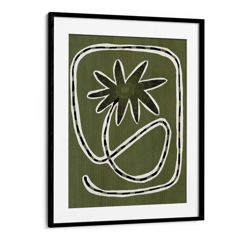 Delicate Bloom Green I, floral flower paintings enhance elegance and artistry in your home décor. Perfect for nature lovers.