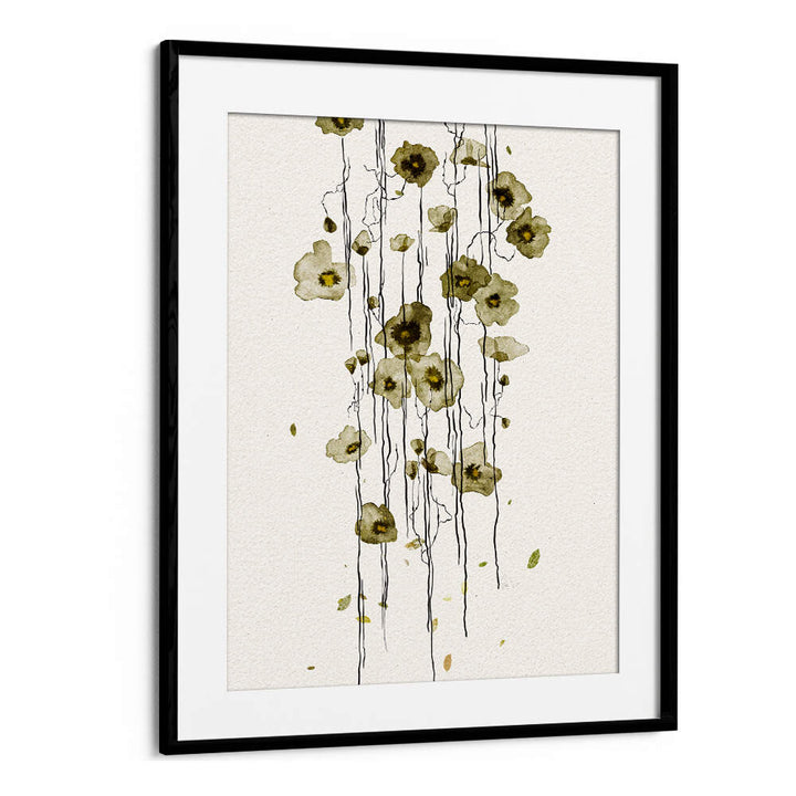 HORIZONTAL GREENERY , FLORAL FLOWER PAINTINGS