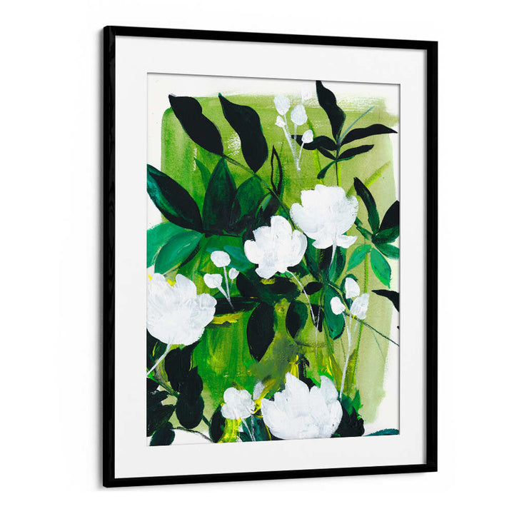 JUNGLE I LARGE , FLORAL FLOWER PAINTINGS