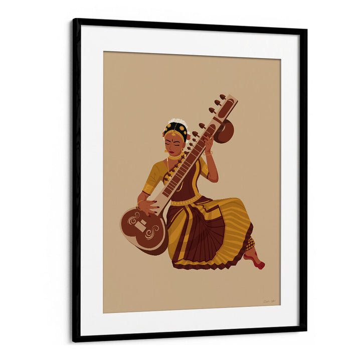 MELODY OF STRINGS , INDIAN ART PAINTINGS