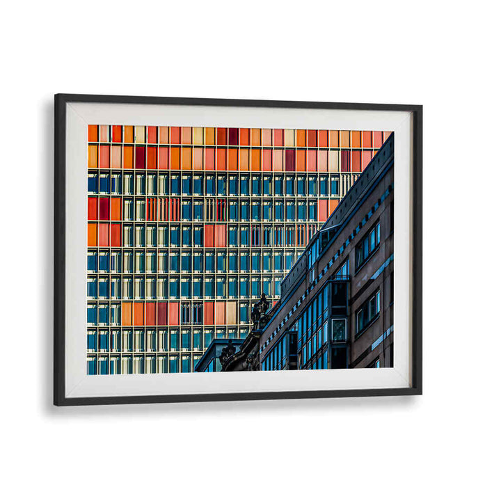 STRIKING HIGH-RISE FACADE , PHOTOGRAPHY PRINTS