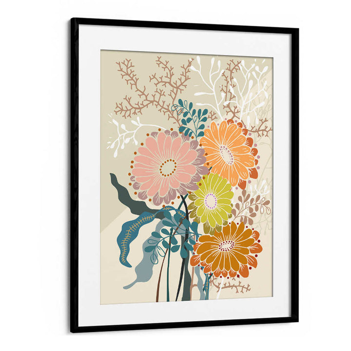 Bright and vibrant SPRINGTIME I, FLORAL FLOWER PAINTINGS showcasing delicate blooms for your living space.