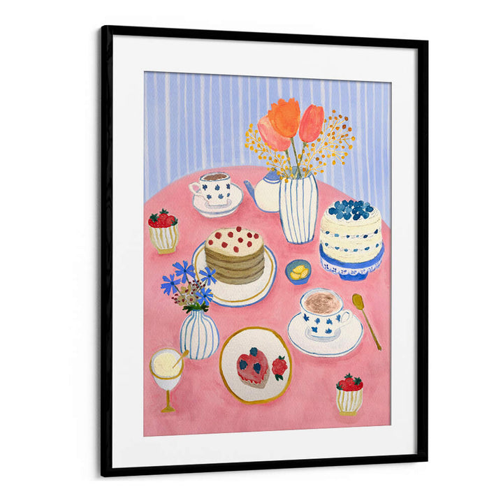TEA PARTY II SPRING TABLE , KITCHEN POSTERS