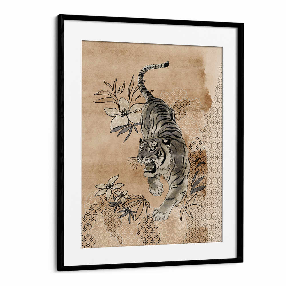 TIGER SPIRIT I , ANIMAL PAINTINGS