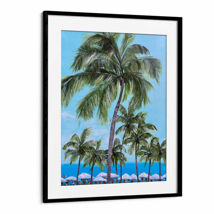 Vibrant TROPICAL PALM TREES II, FLORAL FLOWER PAINTINGS enhancing your home with nature-inspired beauty.