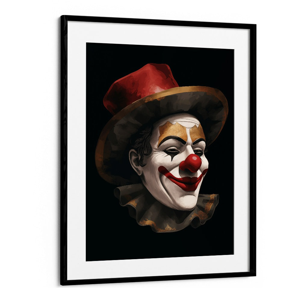 Vibrant THE SMILING CLOWN, POP ART PAINTINGS add joy and nostalgia to any space, celebrating circus life.