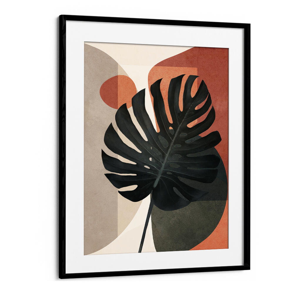 TROPICAL SILHOUETTES , BOHO ART PAINTINGS