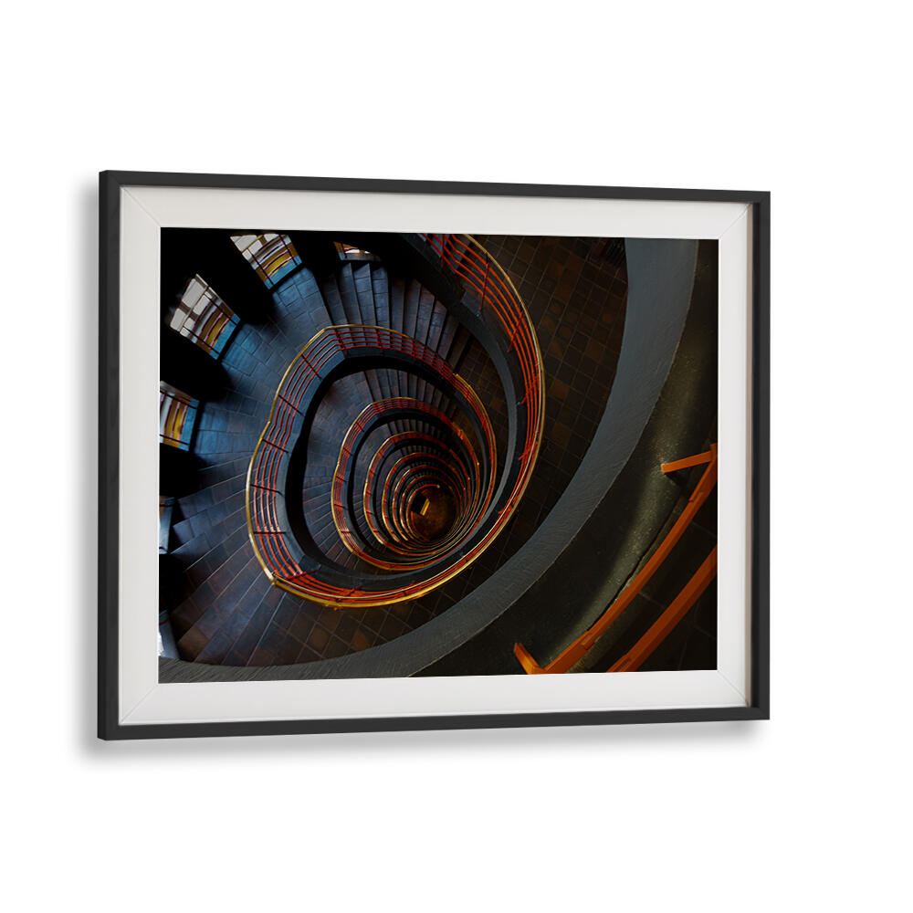 VENERABLE OLD STAIRCASE , PHOTOGRAPHY PRINTS
