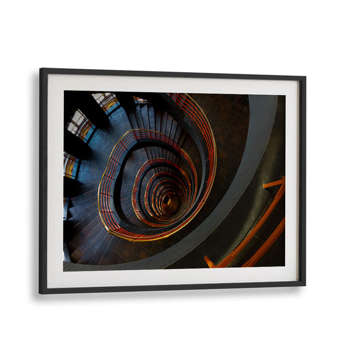 VENERABLE OLD STAIRCASE , PHOTOGRAPHY PRINTS