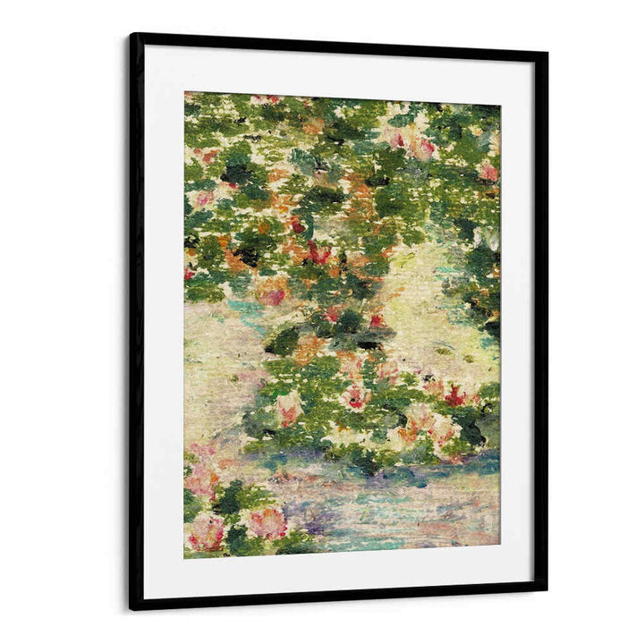 WATER LILIES , FLORAL FLOWER PAINTINGS