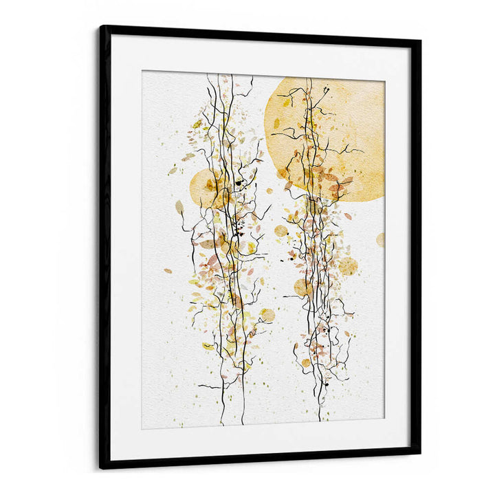 WILD AUTUMN IN THE SUNSET , FLORAL FLOWER PAINTINGS