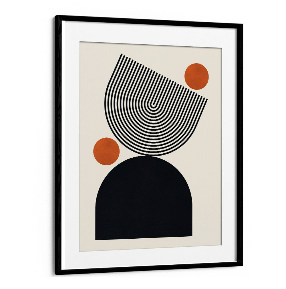 Stylish CIRCLES AND LINES V, BOHO ART PAINTINGS featuring chic patterns, perfect for modern decor enthusiasts.