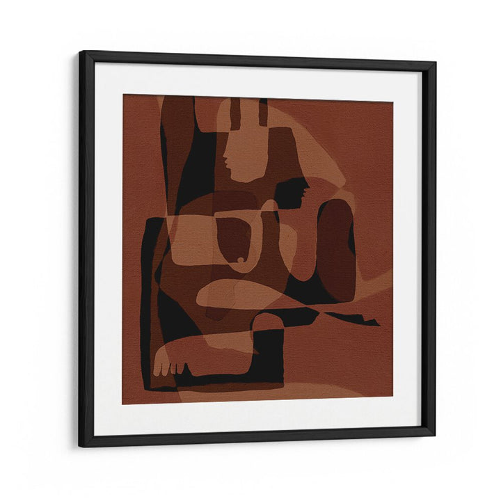 Elegant UNFOLDING V, BOHO ART PAINTINGS featuring warm tones, perfect for modern decor. Ideal for contemporary spaces.