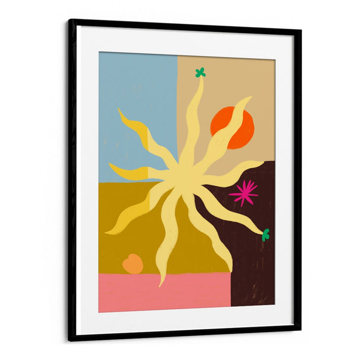 Bright and vibrant, THE SUN II, ZODIAC poster adds a mystical touch to your space, perfect for astrology lovers.