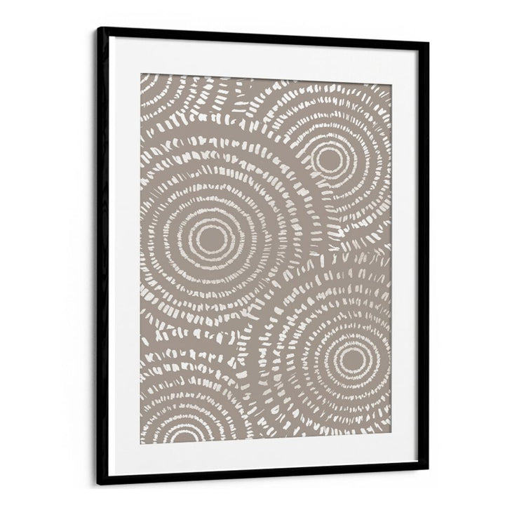 Stylish ABSTRACT XX, BOHO ART PAINTINGS featuring circular patterns, perfect for adding bohemian flair to your home.