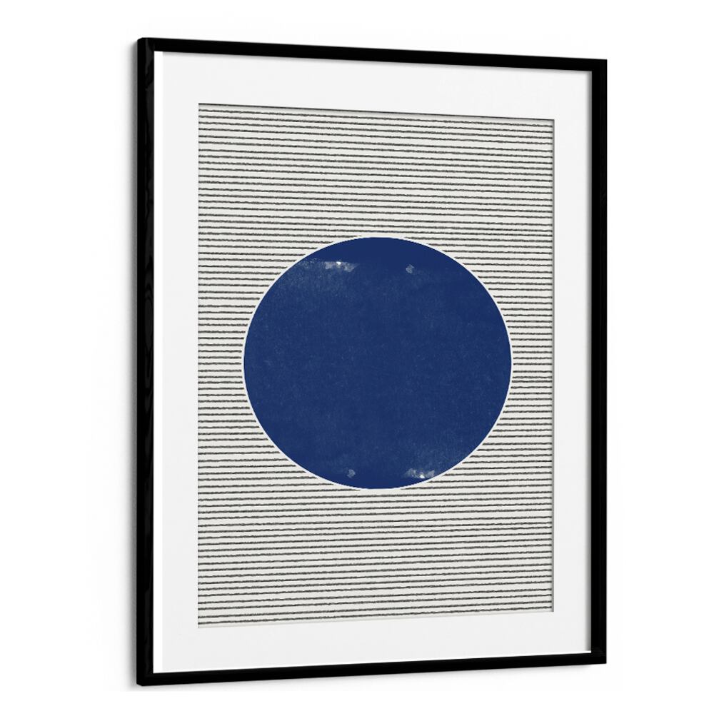 Elegant WATERCOLOR CIRCLE, BOHO ART PAINTINGS in a framed design, perfect for adding tranquility to your space.