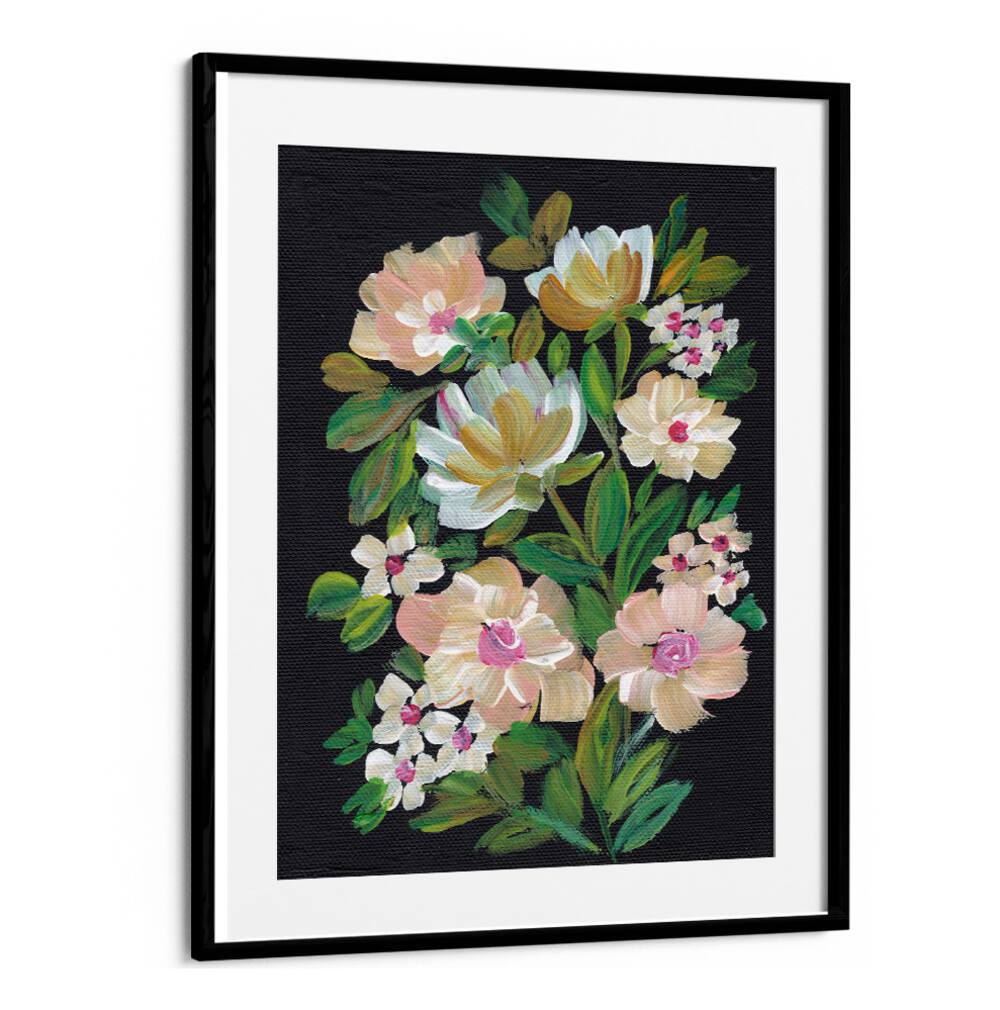 VIBRANT BLOOMS FLOWERS , FLORAL FLOWER PAINTINGS