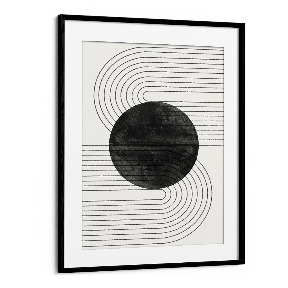 Stylish DEEP BLACK BALANCE VI, BOHO ART PAINTINGS from The Miuus Studio add modern elegance to your decor.