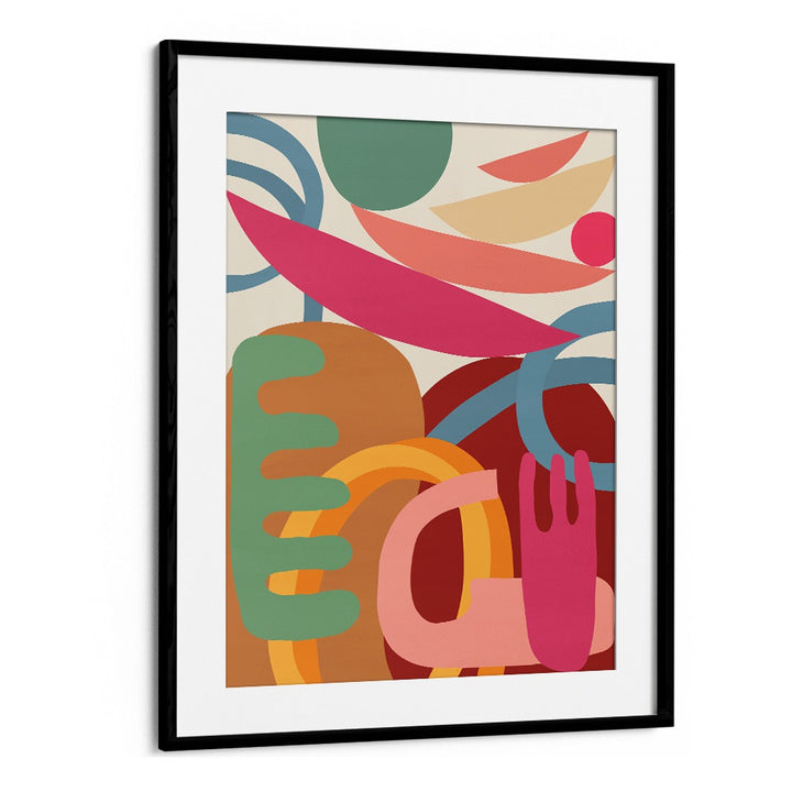 Vibrant ORGANIC, GEOMETRIC ART PRINTS showcasing fluid shapes and colors, perfect for any modern decor.