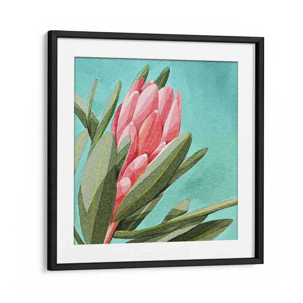 Stunning KING PROTEA, FLORAL FLOWER PAINTINGS in vibrant colors, adding elegance to any space at BLACKMOUNT.