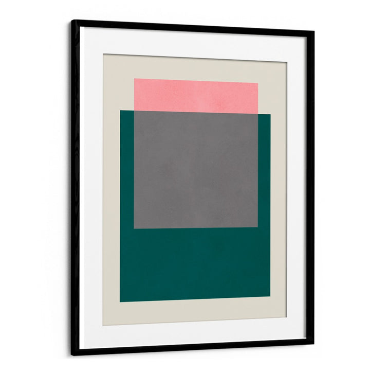 Vibrant COLORFUL OVERLAY, GEOMETRIC ART PRINTS showcased in a stylish frame, perfect for creative projects.