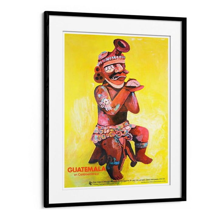 Colorful GUATEMALA, VINTAGE TRAVEL POSTERS showcasing vibrant culture and art, perfect for any travel enthusiast.