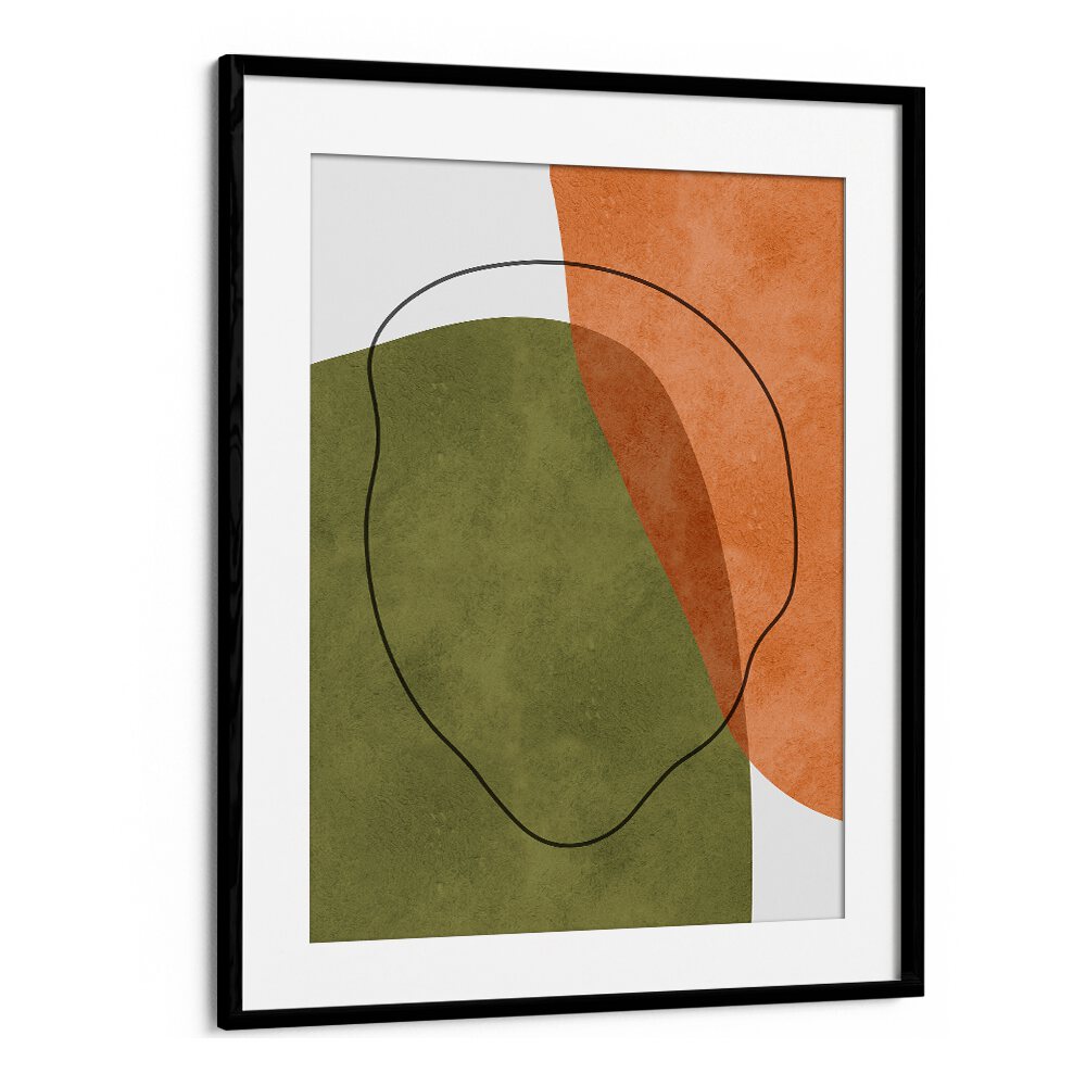 Enhance your space with ABSTRACT SHAPES VII, a stunning piece of ABSTRACT PAINTINGS featuring modern design elements.